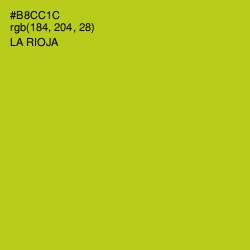 #B8CC1C - La Rioja Color Image